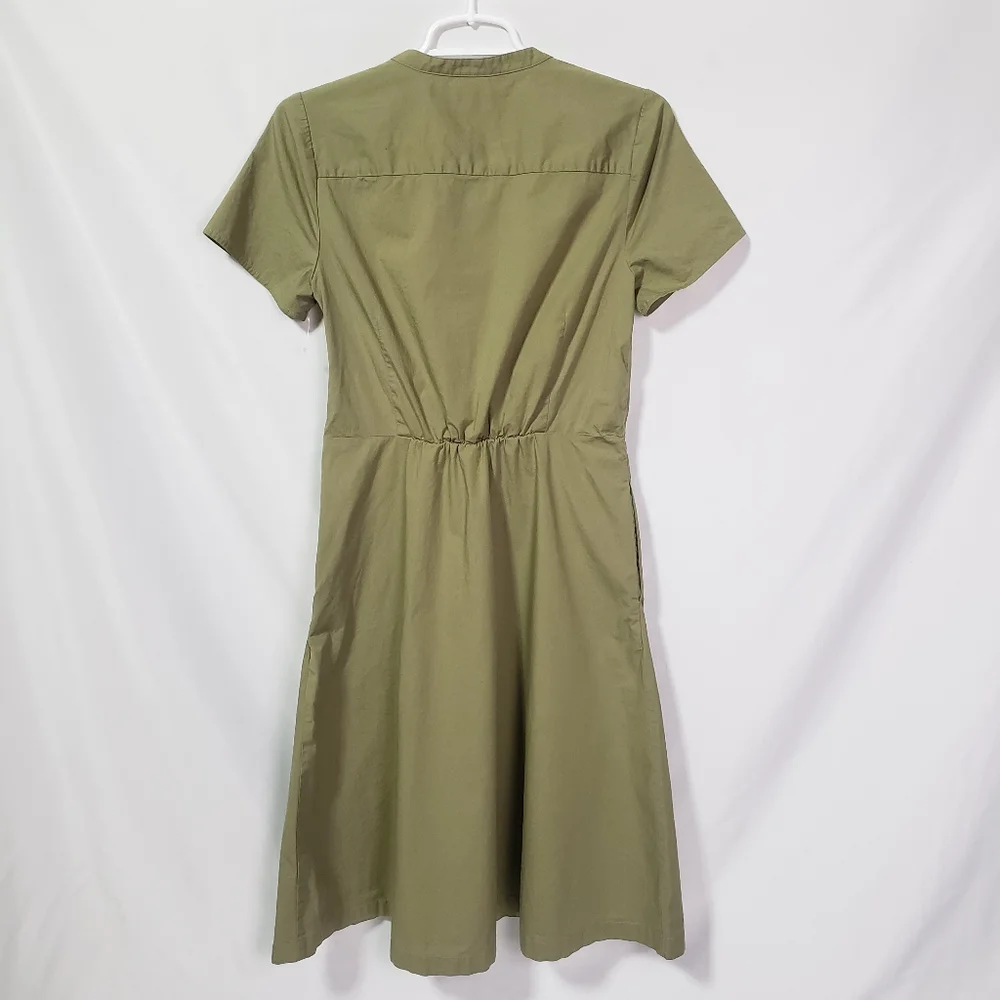 J. Crew Button Down Cotton Minimalist Dress